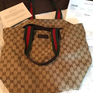 Authentic Gucci Tote